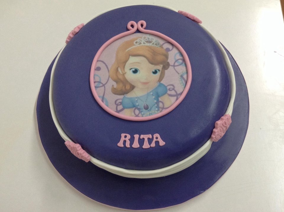 Cake Design - Bolo de Aniversário de Menina