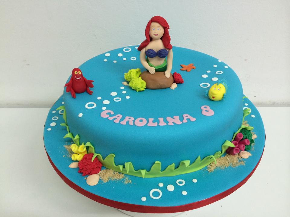 Cake Design - Bolo de Aniversário de Menina