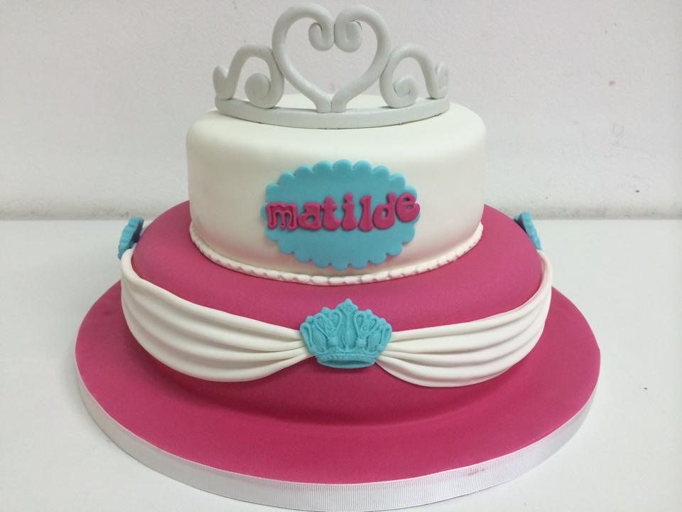 Cake Design - Bolo de Aniversário de Menina