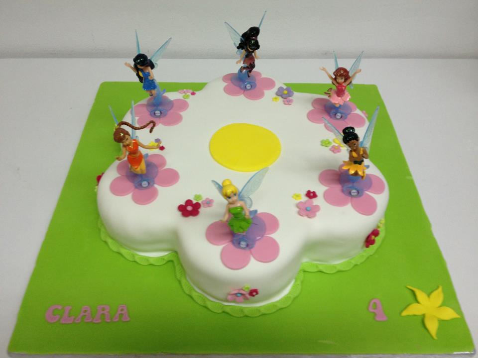 Cake Design - Bolo de Aniversário de Menina