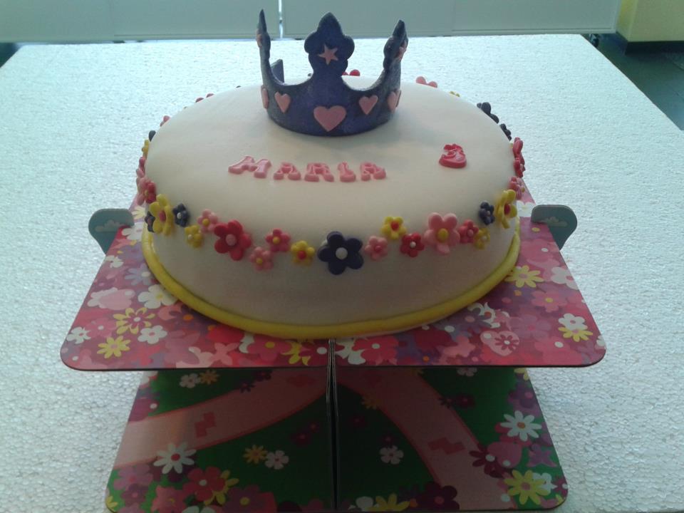 Cake Design - Bolo de Aniversário de Menina