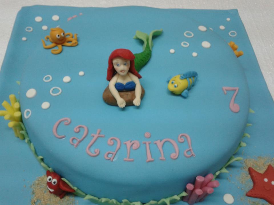 Cake Design - Bolo de Aniversário de Menina