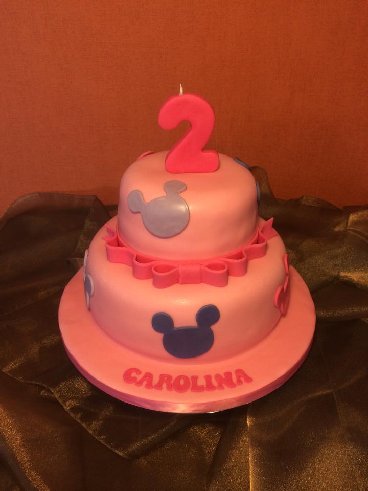 Cake Design - Bolo de Aniversário de Menina