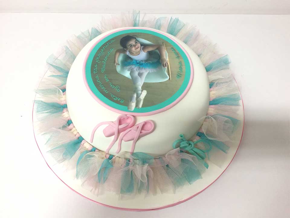 Cake Design - Bolo de Aniversário de Menina