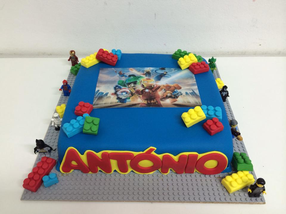 Cake Design - Bolo de Aniversário de Menino