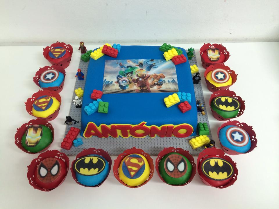 Cake Design - Bolo de Aniversário de Menino