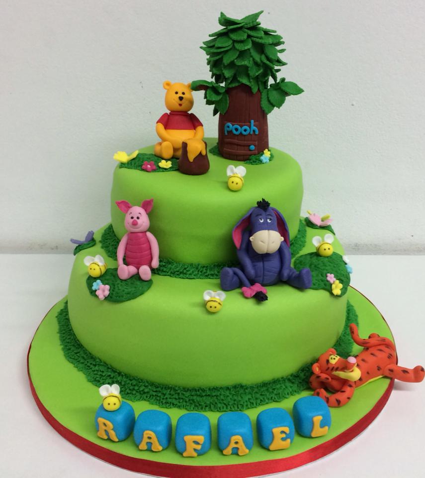 Cake Design - Bolo de Aniversário de Menino