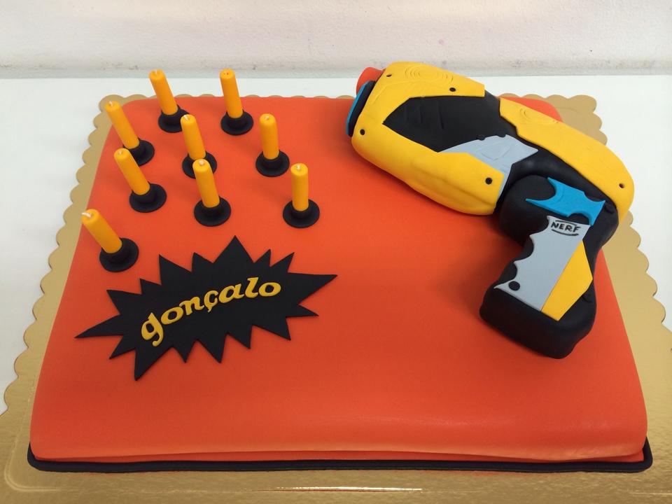 Cake Design - Bolo de Aniversário de Menino