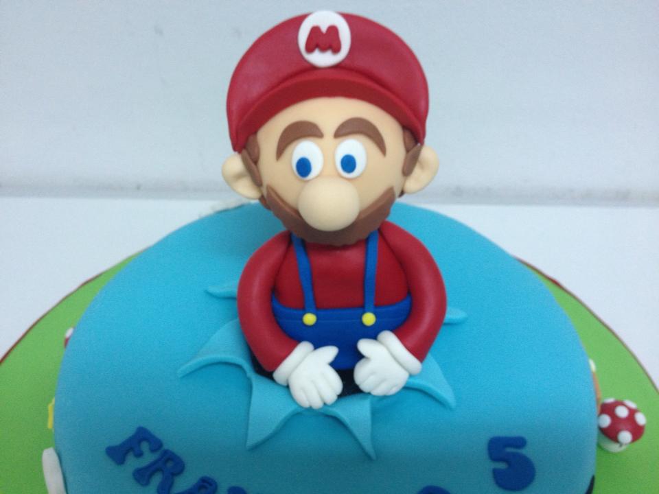 Cake Design - Bolo de Aniversário de Menino