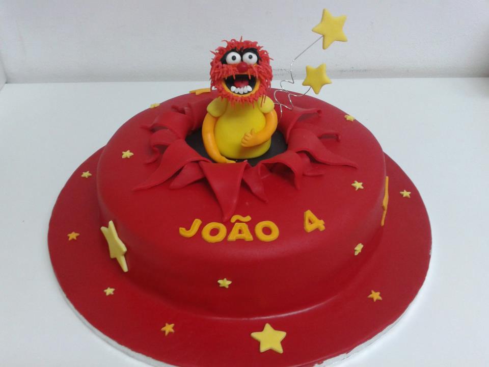 Cake Design - Bolo de Aniversário de Menino