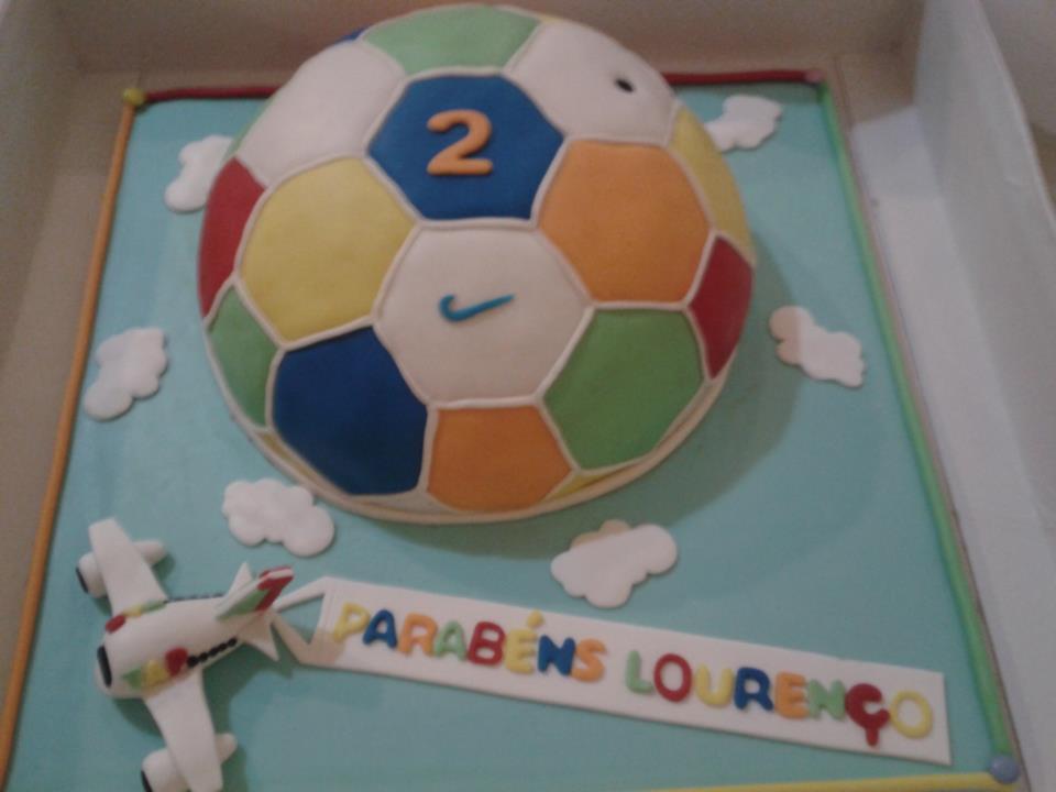 Cake Design - Bolo de Aniversário de Menino