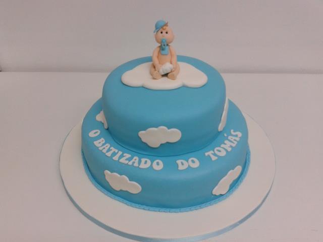 Cake Design - Bolo de Batizado