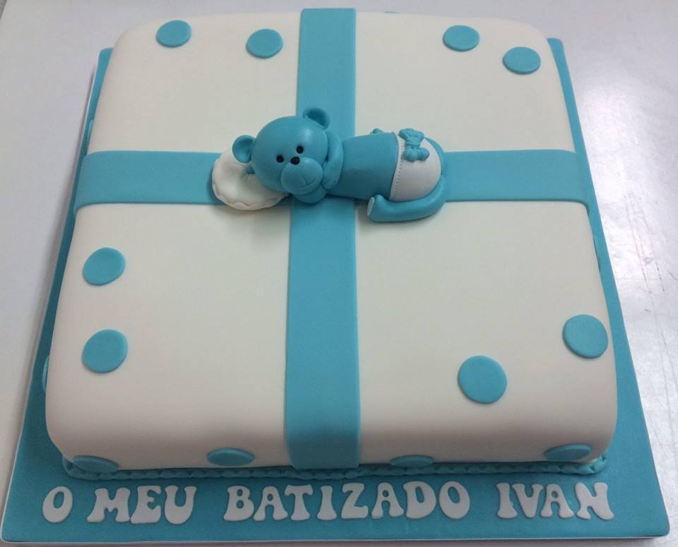 Cake Design - Bolo de Batizado