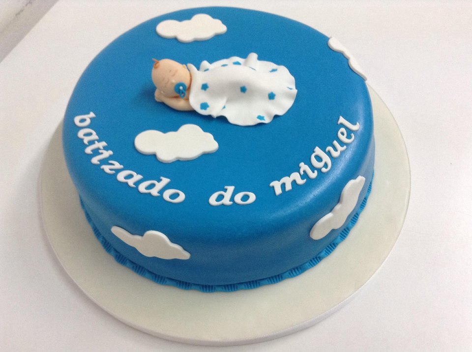 Cake Design - Bolo de Batizado