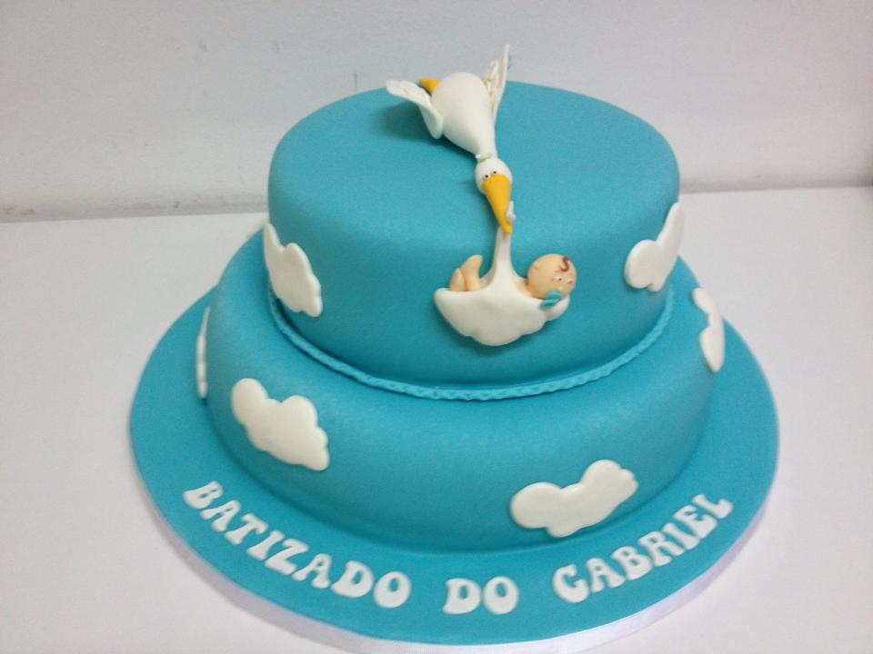 Cake Design - Bolo de Batizado