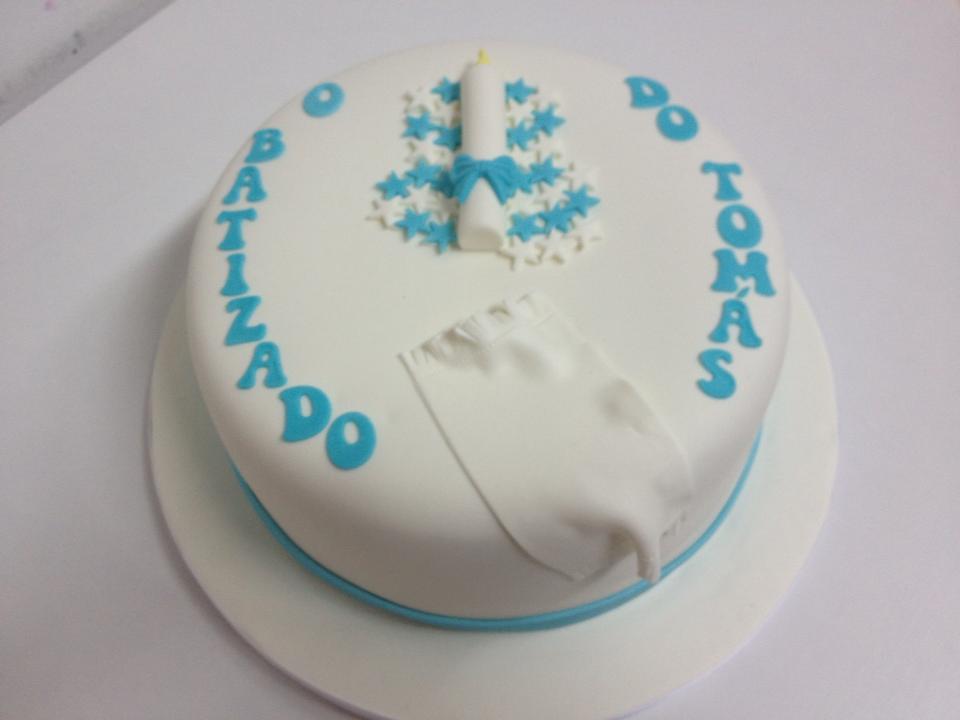 Cake Design - Bolo de Batizado