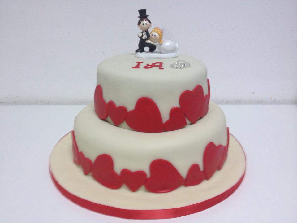 Cake Design - Bolo de Casamento