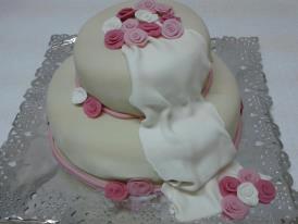 Cake Design - Bolo de Casamento