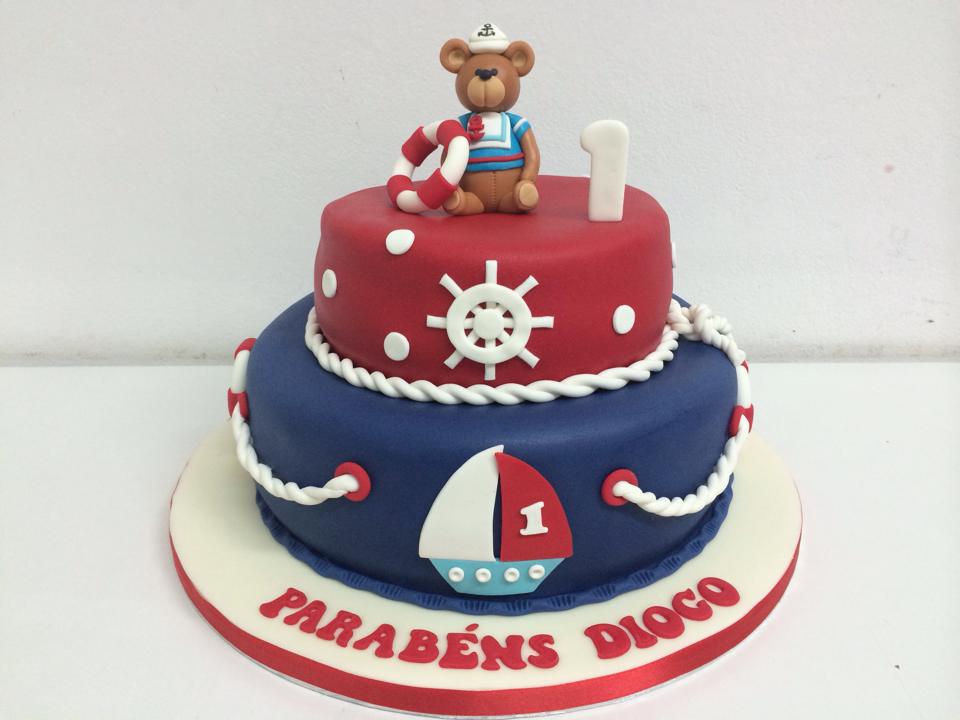 Cake Design - Bolo do Primeiro Aniversário