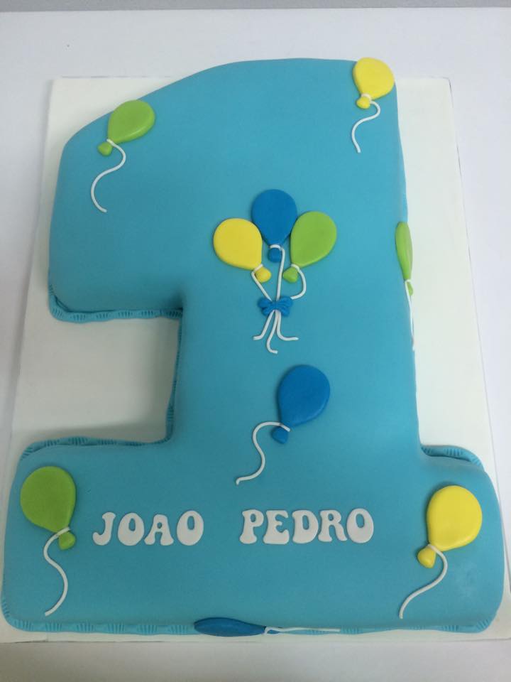 Cake Design - Bolo do Primeiro Aniversário