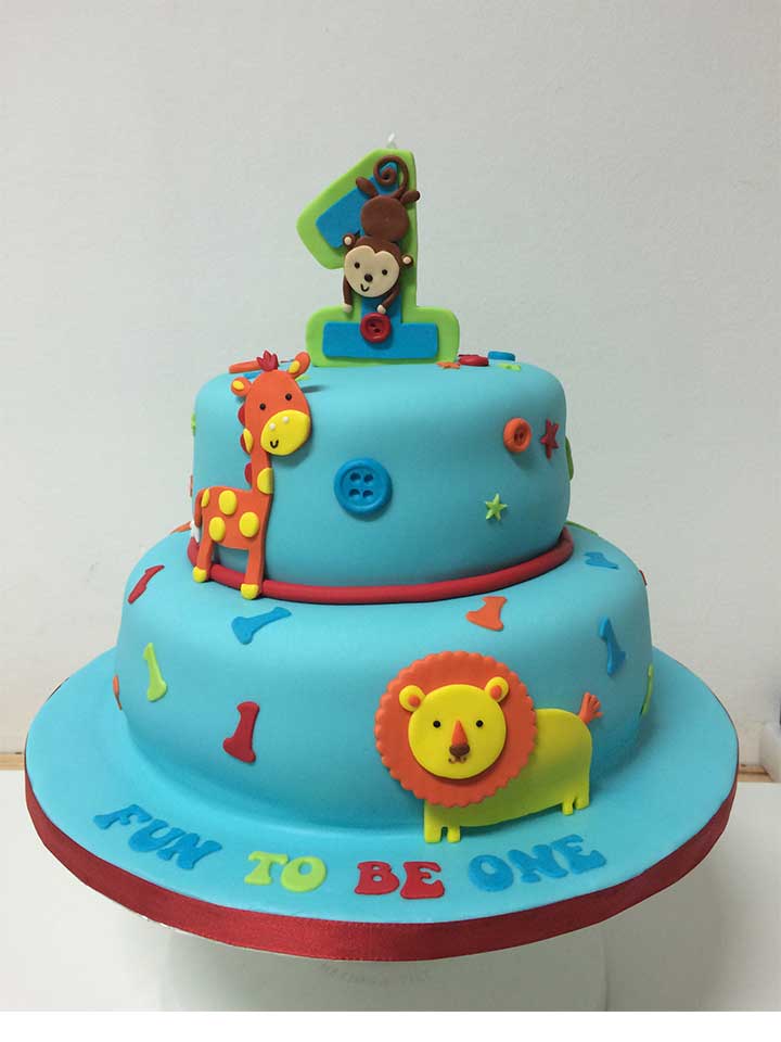 Cake Design - Bolo do Primeiro Aniversário