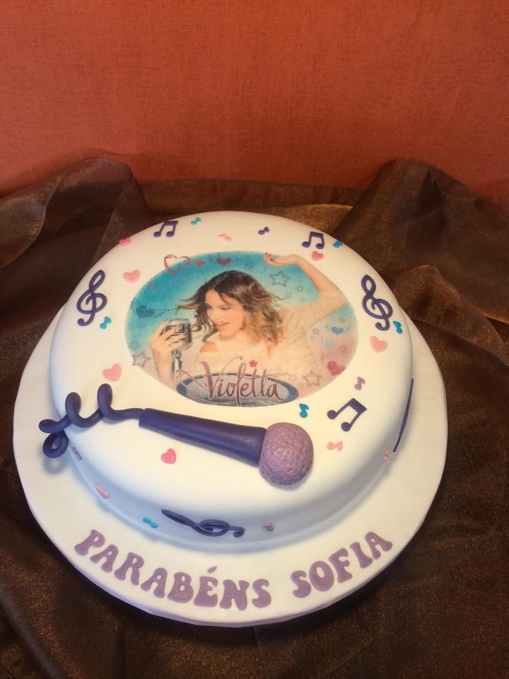 Cake Design - Bolo da Violetta